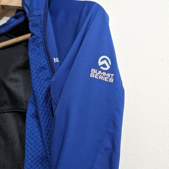 NORTH FACE SUMMIT SERIES BLUE SIZE S HOODED WINDSTOPPER - Picture 8 of 8